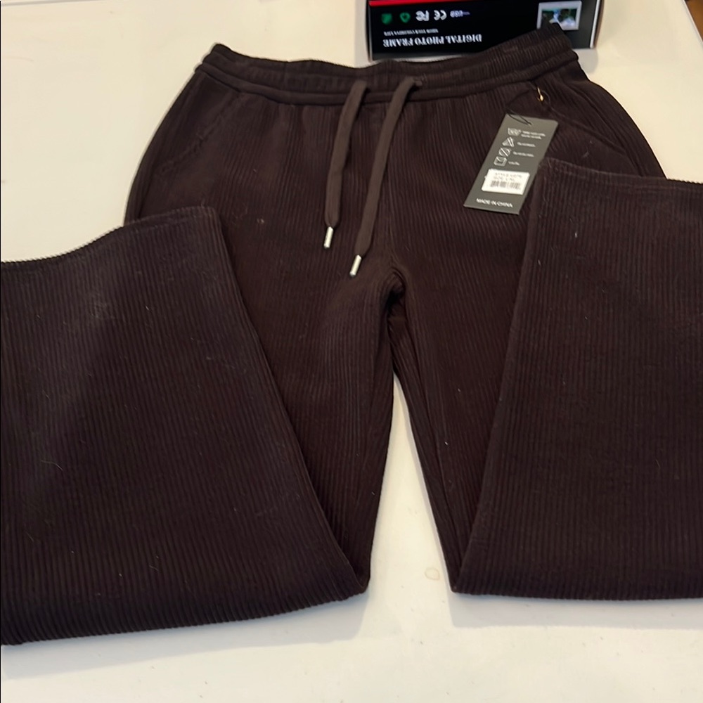 NWT Brown or Black Corduroy Pants